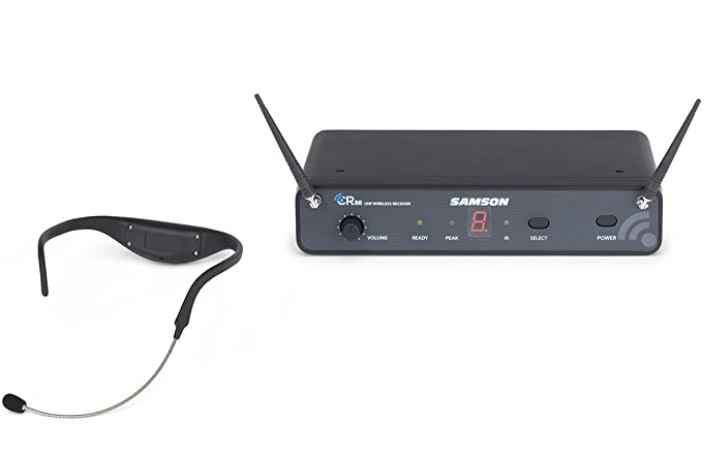 Système sans fil pour casque de fitness Samson AIRLINE 88X