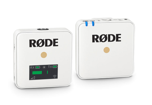 Rode WIRELESS GO Compact Wireless Microphone System (White)