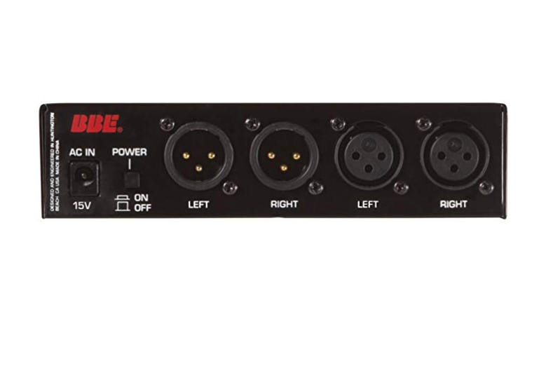 BBE 282Ix Desktop Sonic Maximizer - Red One Music