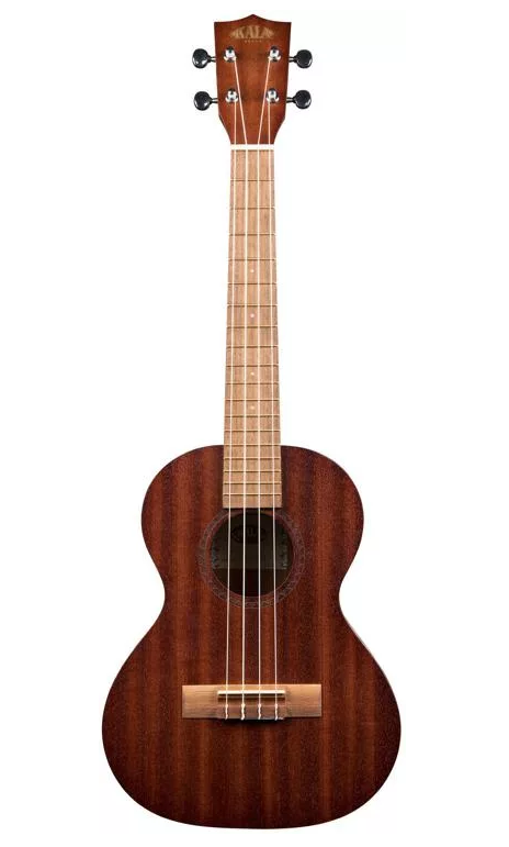 Kala KA-15T-BNDL Tenor Ukulele Bundle with Strap, Tuner, and Gig Bag
