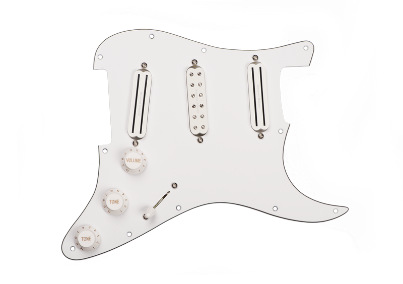 Seymour Duncan 11550-07-W Dave Murray Pickguard Assembly White