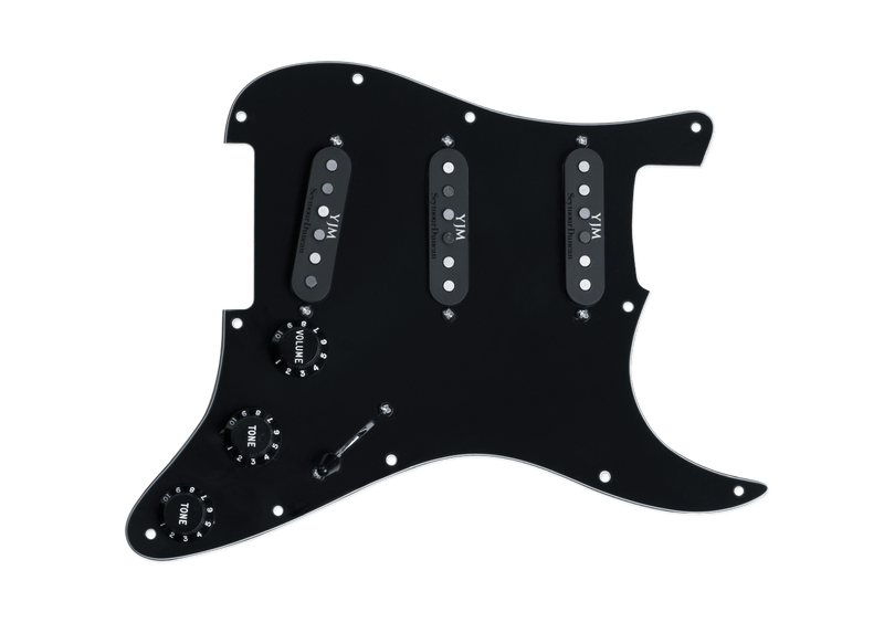 Seymour Duncan 11203-33-BK-PGD STK-S10PGD YJM FURY Pickguard Noir