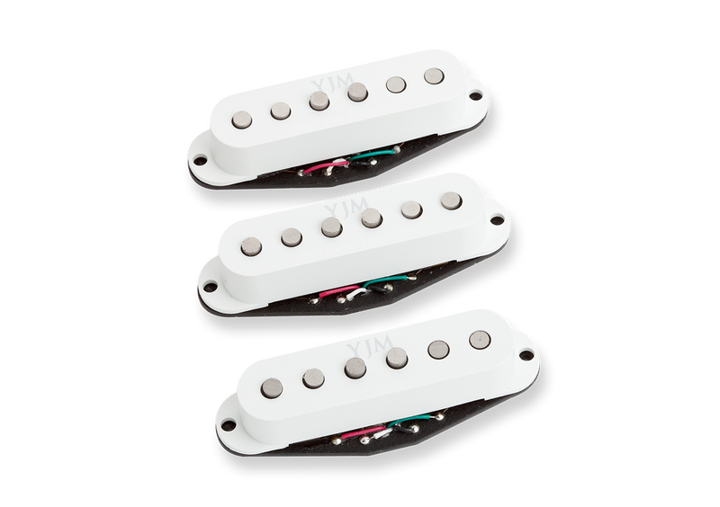Seymour Duncan 11203-32-Wh STK-S10s YJM FURY STK Set White