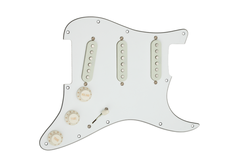 Seymour Duncan 11203-33-OW-PGD STK-S10PGD YJM FURY Pickguard Assembly Off White