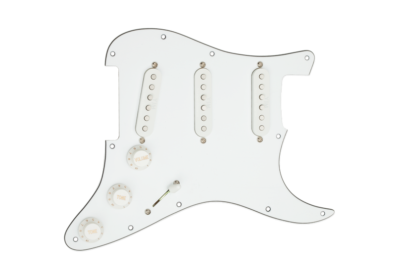 Seymour Duncan 11203-33-WH-PGD STK-S10PGD YJM FURY Pickguard Blanc