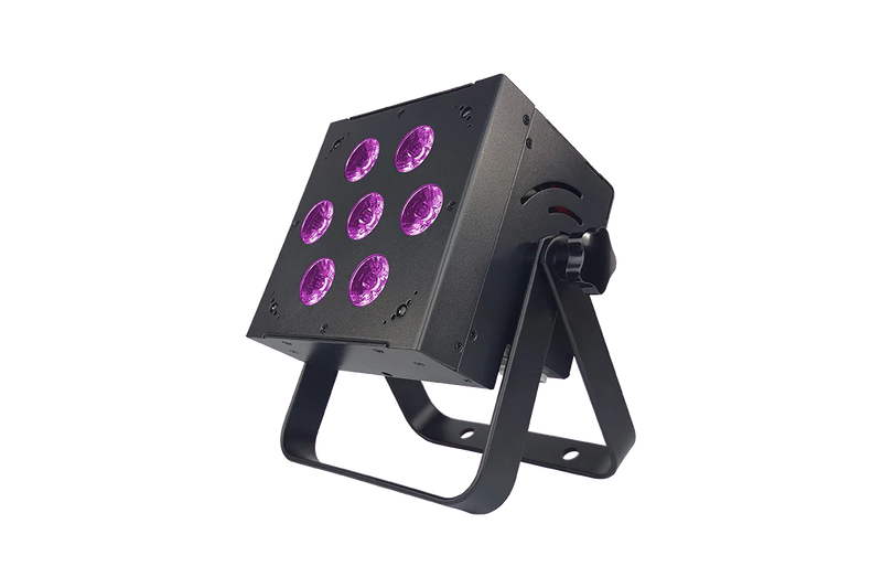 Blizzard Lighting SkyBox EXA 7x15W 6-In-1 RGBAW+UV LED Par Fixture with Rechargeable Battery & Wireless DMX