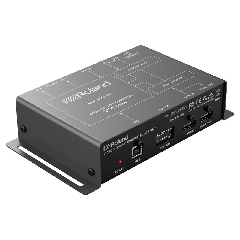 Convertisseur d'éclairage vidéo Roland VC-1 DMX