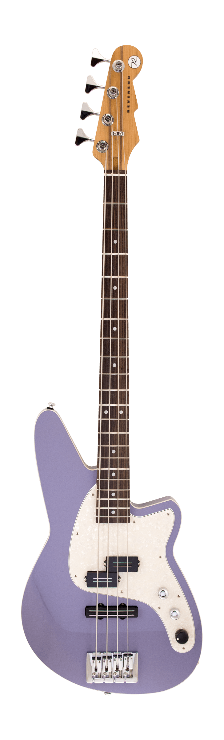 Reverend DECISION P Electric Bass w/PJ Style Custom Pickups (Periwinkle)