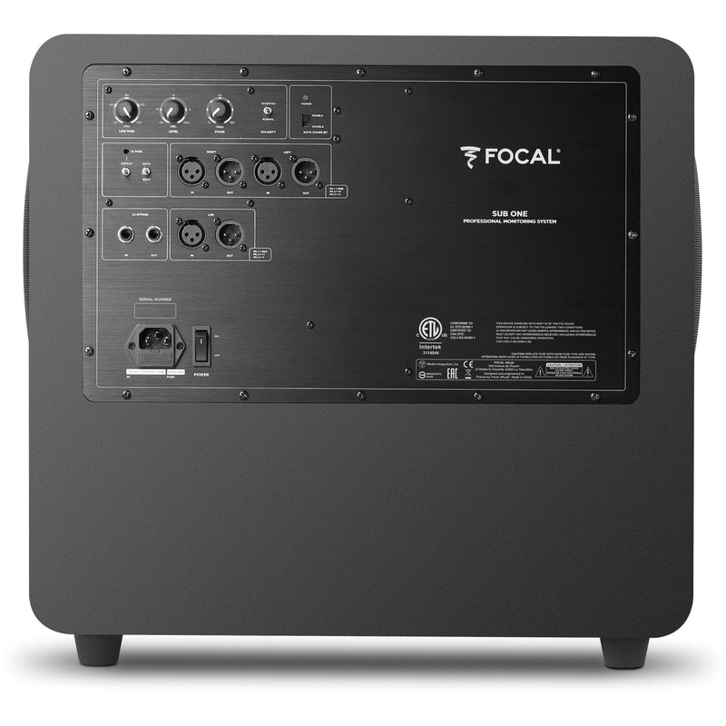 Focal SUB ONE Powered Studio Subwoofer (Single) - Dual 8"