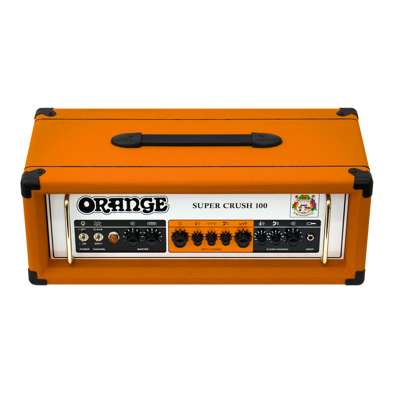 Tête d'ampli guitare SUPER-CRUSH-100 Orange - Orange