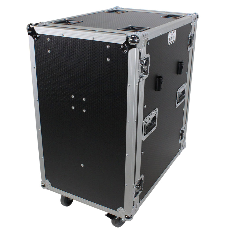 Prox T-18RSS24WDST 18U SPACE AMP Rack Mount ATA Case de vol de 24 pouces de profondeur avec coulisses