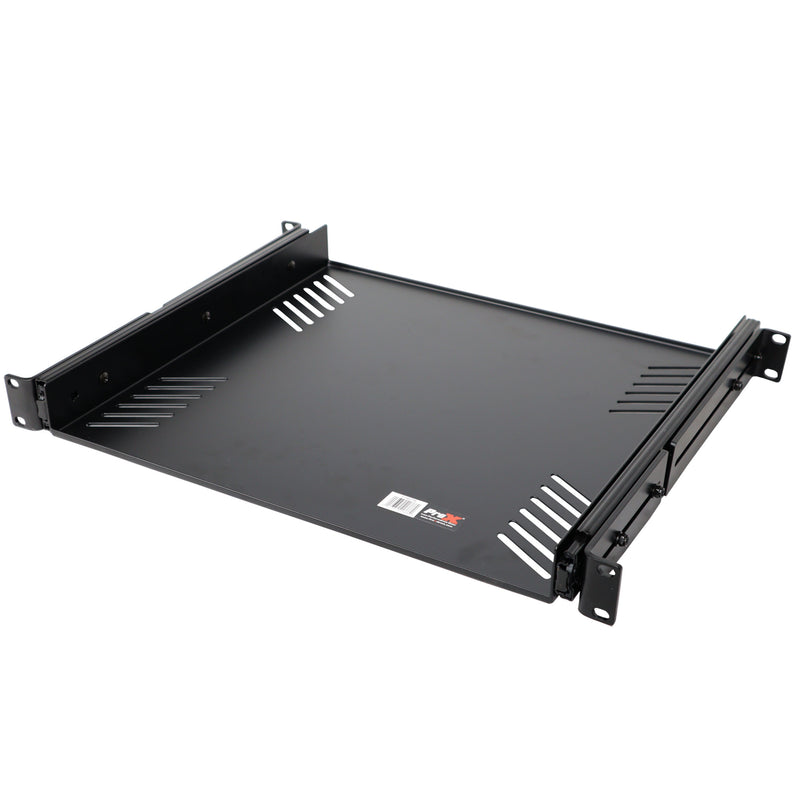 ProX T-1RDTR 1U Space Sliding Shelf W/ Bottom Vents