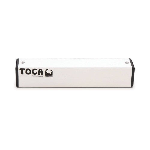 Toca T-2208 8" Aluminum Square Shaker - White