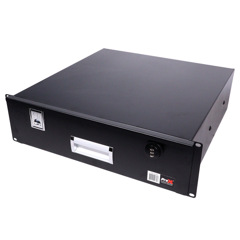 Prox T-3rd-18 MK3 3U Sack Space 18 "Dumiteur de montage à rack de profondeur