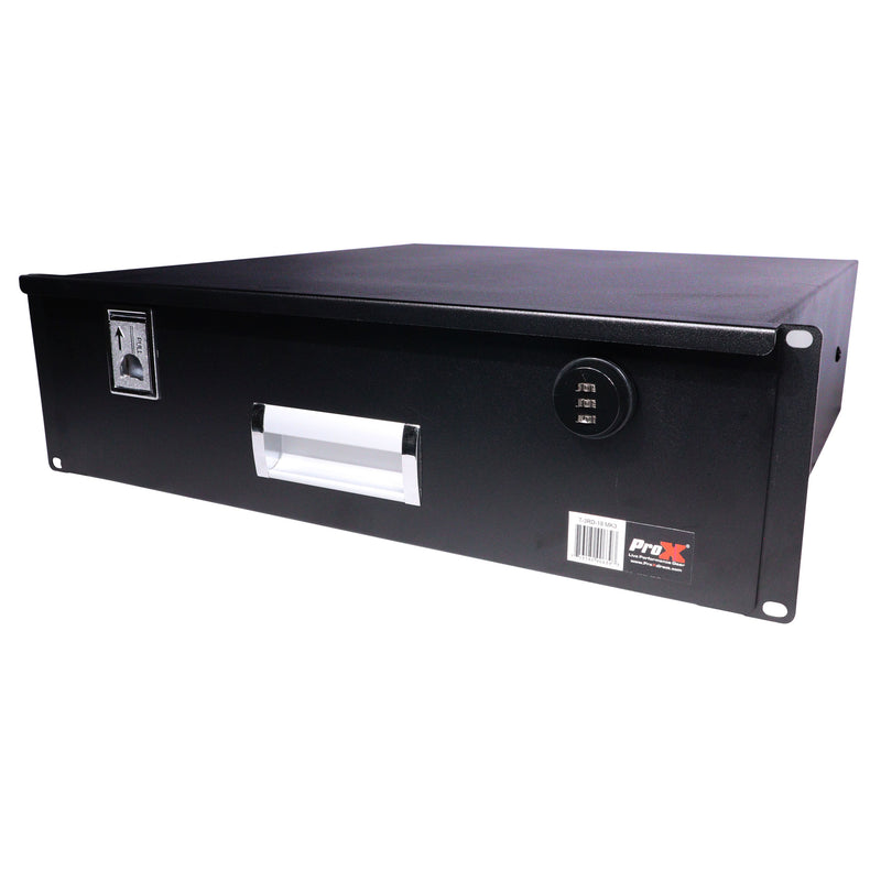 Prox T-3rd-18 MK3 3U Sack Space 18 "Dumiteur de montage à rack de profondeur