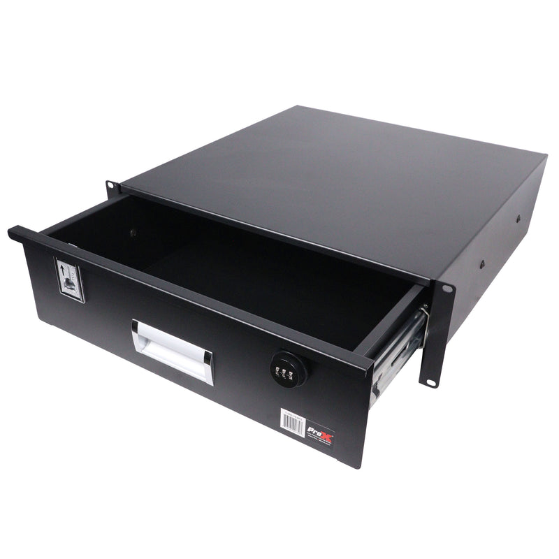 Prox T-3rd-18 MK3 3U Sack Space 18 "Dumiteur de montage à rack de profondeur