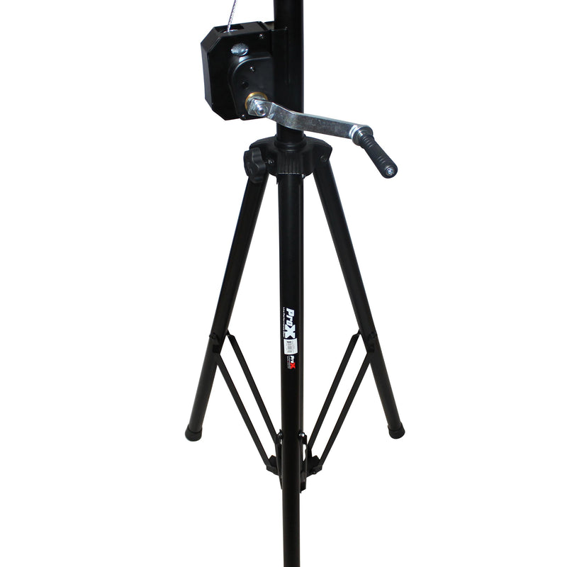 ProX T-LS35C Lighting System Triangle Truss with Crank Up System 5ft 10ft 15ft Wide