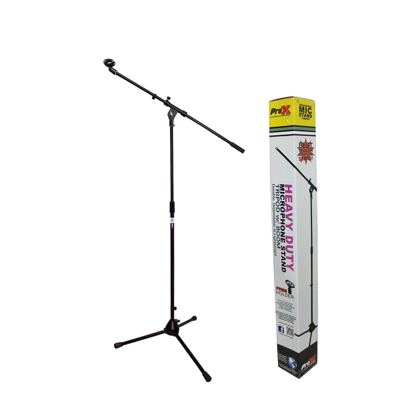 ProX T-MIC01 Trépied de microphone avec perche