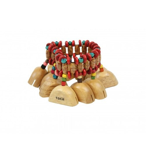 Toca T-WRA Wooden Rattle for Ankle or Wrist