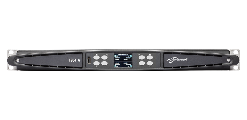 PowerSoft T904A 4 canaux à haute performance Amplificateur de 8000 watts DSP uniquement version