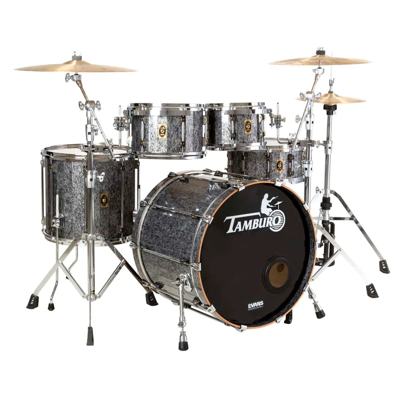 Tamburo TB OPERA416FK Opera Series 4-Piece Stave-Wood Shell Pack 16" Bass Drum (Fantasy Black)