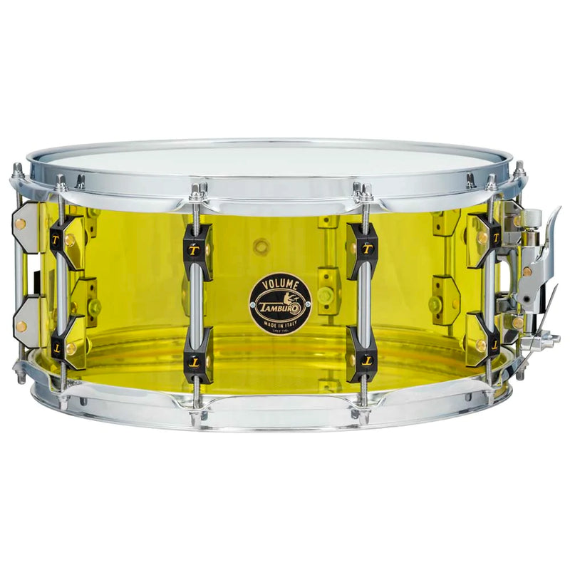 Tamburo TB VLSD1465YY VOLUME Série de volumes de caisse claire sans couture (14 "x 6,5") - Jaune