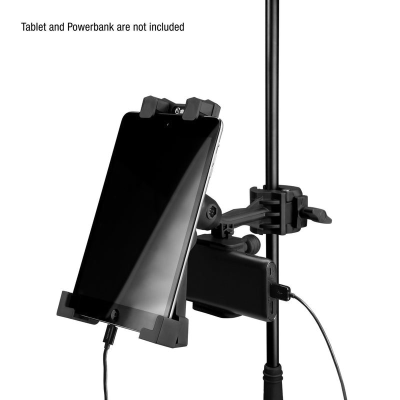 Support de tablette universel Adam Hall avec support multifonctionnel