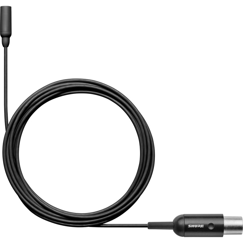 Shure TL48B/O-MTQG-A Microphone cravate omnidirectionnel TwinPlex (TA4F, noir)