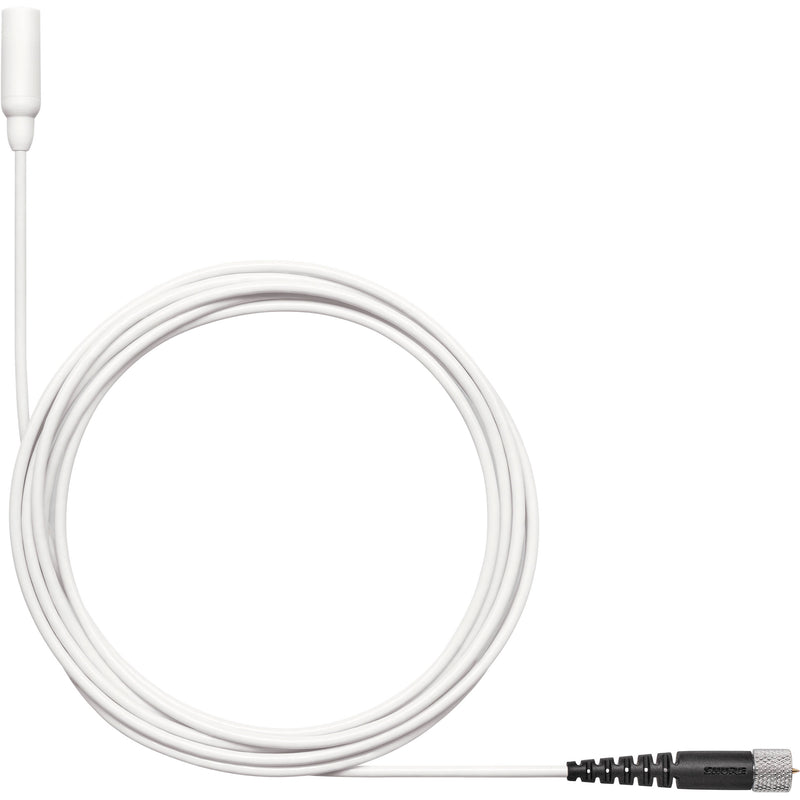 Shure TL48W/O-MDOT-A TwinPlex Microphone cravate omnidirectionnel (Microdot, Blanc)