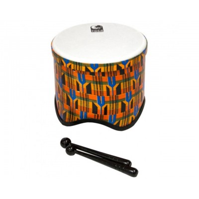 Toca TF2T-K Freestyle II Lightweight 10" Tom Tom - Kente Cloth