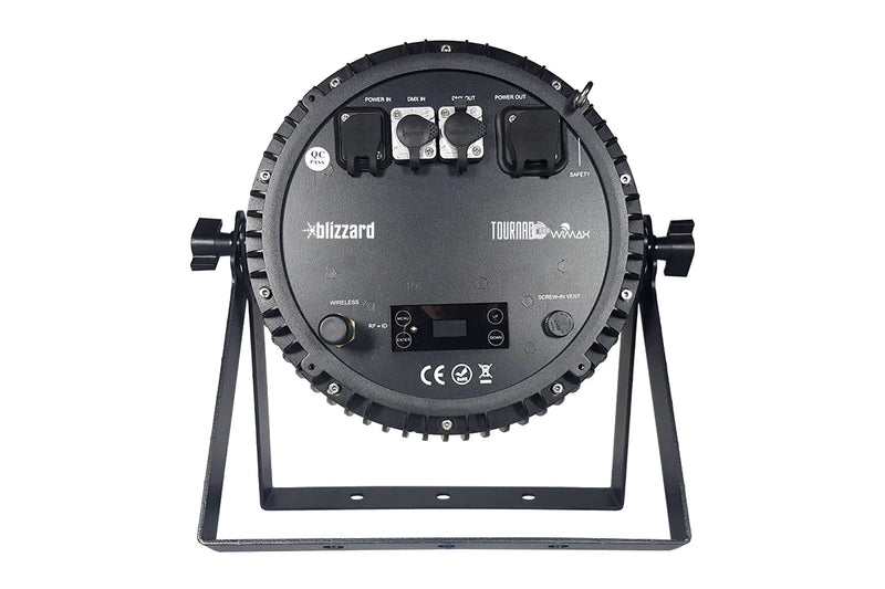 Blizzard Lighting TOURnado WiMax Quadra 19x15W 4-In-1 RGBW LEDs IP65 RGBW Par Wash Light Fixture