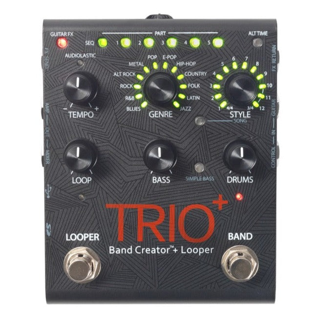 Digitech TRIOPLUS Pédale d'effets pour guitare