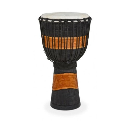 Toca TSSDJ-LB Street Series 12" Djembe - Brown and Black Stain Large
