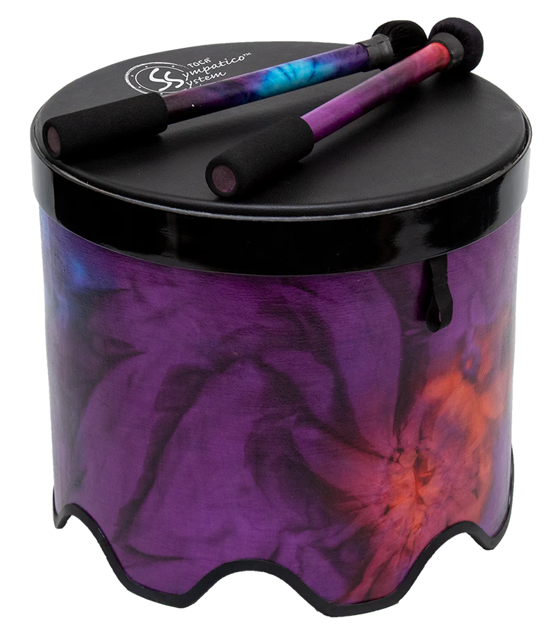 Toca TSSGD-18WPT-SLP Sympatico™ System Gathering Drum 18" Tall (Woodstock Purple)
