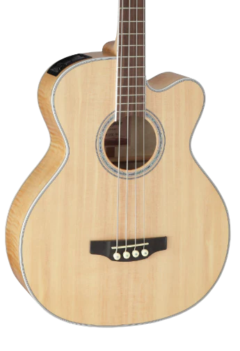 Takamine GB72CE-NAT Acoustic Electric Bass with Preamp and 3 band EQ - Natural