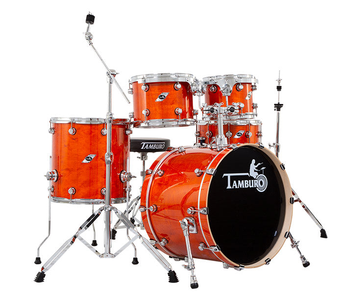 Tamburo TB FORMULA18CG Formula Series 5-Piece Drum Set (Cherry Gloss)