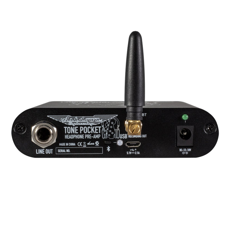 Ashdown TONEPOCKET-BT Bluetooth Premium Headphone Preamp