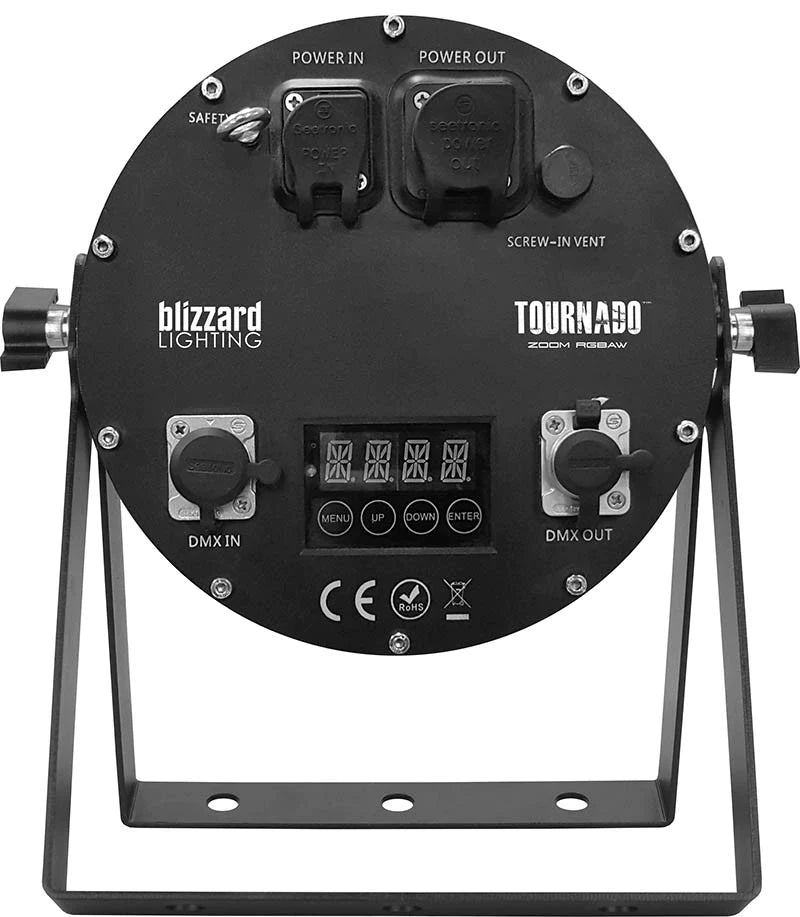 Blizzard Lighting TOURnado Zoom RGBAW 36x3W IP65 LED Par Light with Zoom and Control Panel