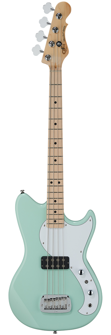 G&L Tribute Series FALLOUT 30" Basse électrique à diapason court - Surf Green