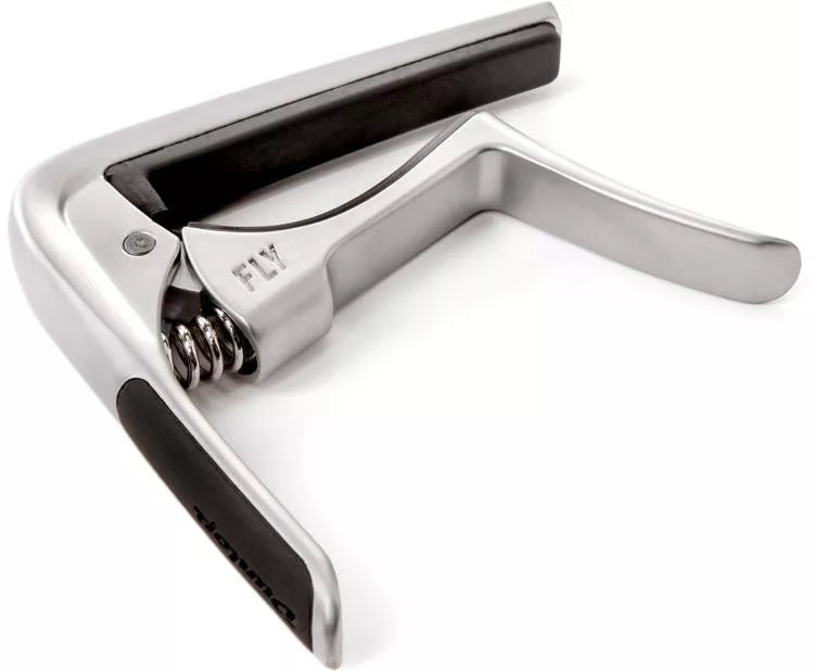Dunlop 63CSC Trigger Fly Capodastre pour guitare acoustique Chrome satiné