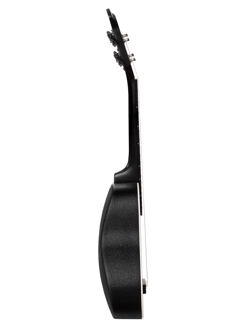 Ovation UCS10-5S Americana Collection™ Soprano Ukulele, Mid Depth (Black Satin)