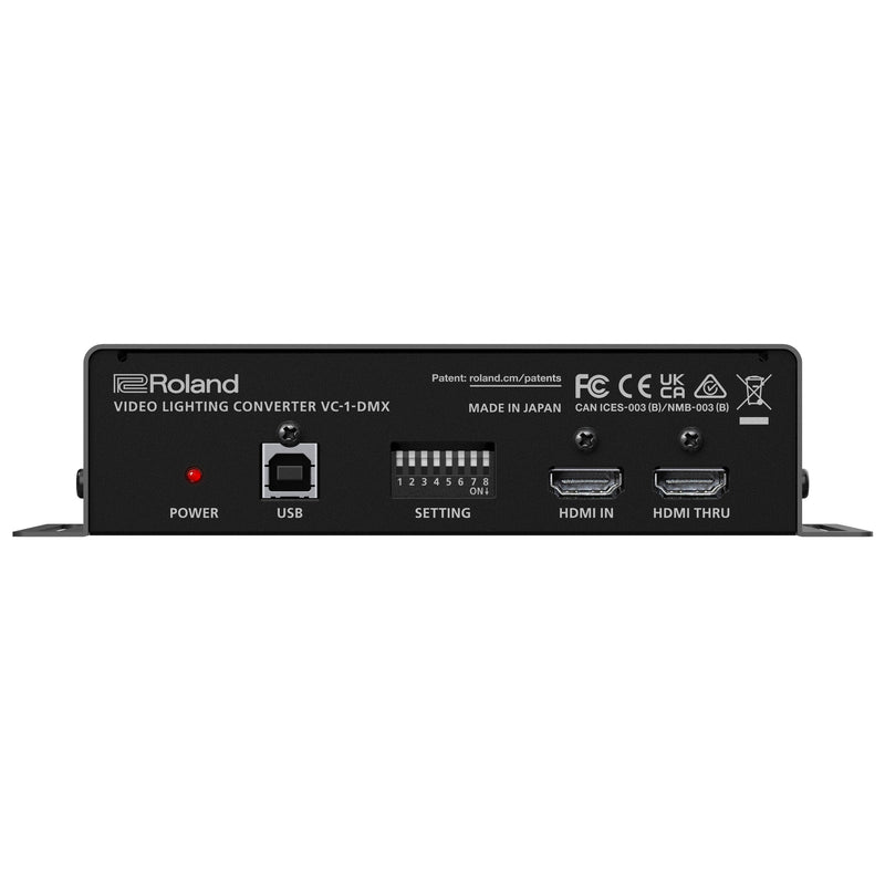 Convertisseur d'éclairage vidéo Roland VC-1 DMX