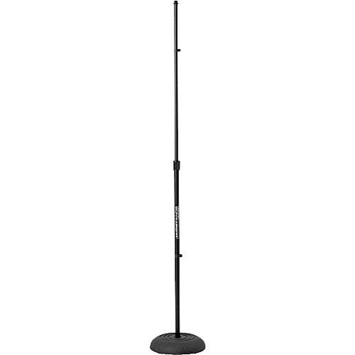 Ultimate Support JS-MCRB100 Pied de microphone à base ronde avec hauteur réglable