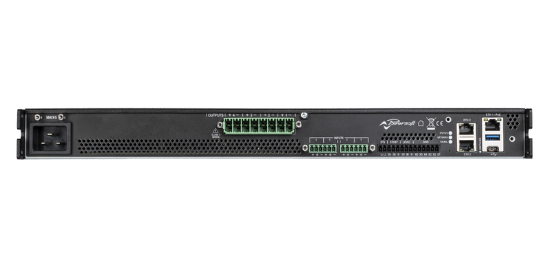 Powersoft UNICA16K4 16000W/4-Channel Cloud Based Amplifier Platform