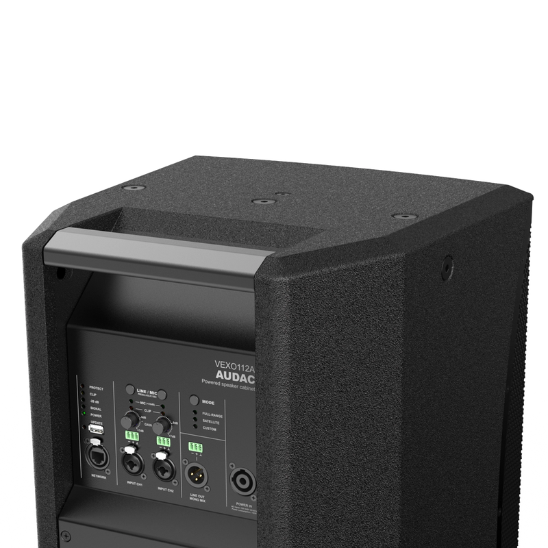 Audac VEXO112A Haut-parleur actif 2 voies haute performance -12" (Noir)