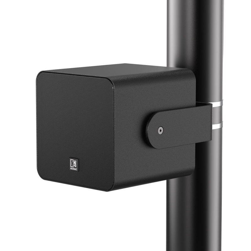 Audac MBK530 Pole Mount Adapter for Outdoor Speaker (Black)