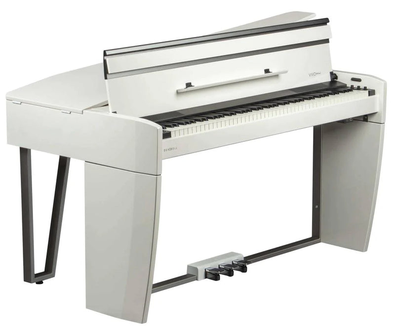 Dexibell VIVO H10MG Digital Mini Grand Piano in Polished White