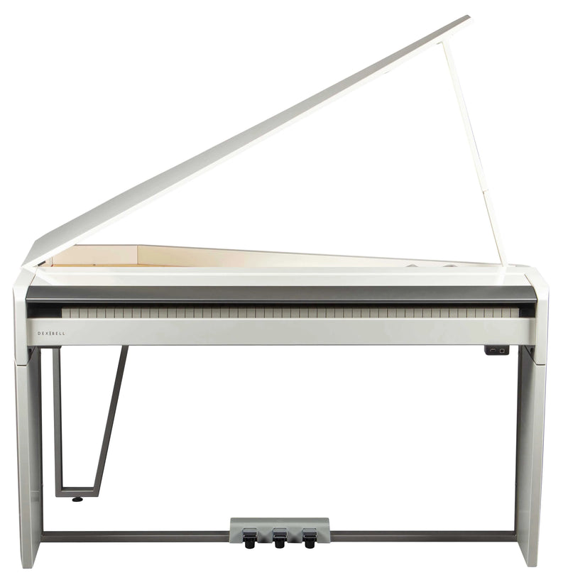 Dexibell VIVO H10MG Digital Mini Grand Piano in Polished White