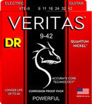 DR Handmade Strings VTE-9 Veritas Electric Guitar String - Light (9-42)