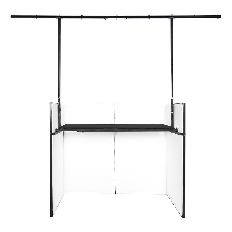 Headliner HL30041 Ventura Portable DJ Booth And Lighting Bar System